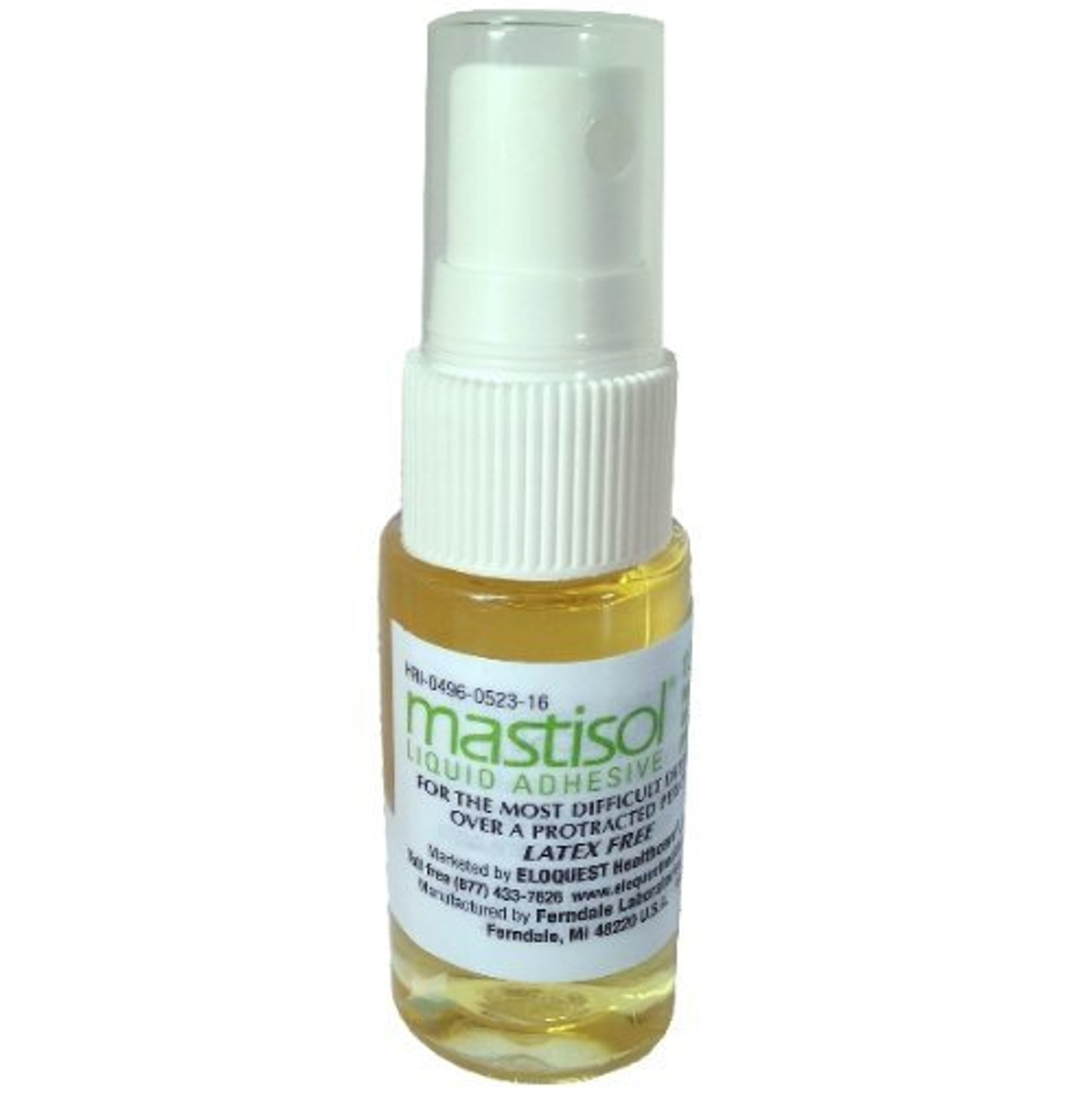 Mastisol Spray Liquid Adhesive  The Parthenon Company 1-800-453-8898